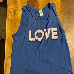 Victoria's Secret Sport Blue Top